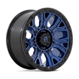 Fuel - D827 TRACTION - DARK BLUE WITH BLACK RING - 20" x 9", 1 Offset, 6x139.7 (Bolt Pattern), 106.1mm HUB