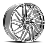 Motiv - Align - Polished - Chrome Plated - 22" x 9", 20 Offset, 5x115, 120 (Bolt Pattern), 74.1mm HUB