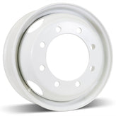 RSSW - Steel - White - White - 17.5" x 6.75", 130 Offset, 8x275 (Bolt Pattern), 221mm HUB