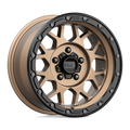 KMC Wheels - KM535 GRENADE OFF-ROAD - Bronze - MATTE BRONZE MATTE BLACK LIP - 17" x 8.5", 0 Offset, 6x135 (Bolt Pattern), 87.1mm HUB