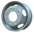 Envy Wheels - Dually Steel Wheel - Grey - GREY - 17" x 6.5", 135 Offset, 8x210 (Bolt Pattern), 154mm HUB