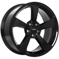 ART - Replica 191 - Black - Gloss Black - 19" x 8.5", 35 Offset, 5x112 (Bolt Pattern), 66.5mm HUB