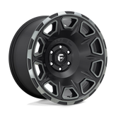 Fuel - D686 VENGEANCE - Black - MATTE BLACK DOUBLE DARK TINT - 20" x 10", -18 Offset, 6x139.7 (Bolt Pattern), 106.1mm HUB