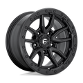 Fuel - D679 REBEL - Black - MATTE BLACK - 17" x 9", -12 Offset, 5x127 (Bolt Pattern), 71.5mm HUB