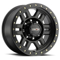 Vision Wheel Off-Road - 398 MANX - Black - Matte Black - 16" x 8", 0 Offset, 8x165.1 (Bolt Pattern), 125.2mm HUB