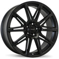 Fast Wheels - Switch - Black - Satin Black - 20" x 8", 35 Offset, 5x114.3 (Bolt Pattern), 70.2mm HUB