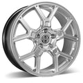 RSSW - Faith - Silver - Hyper silver - 17" x 7.5", 40 Offset, 5x110 (Bolt Pattern), 65.1mm HUB