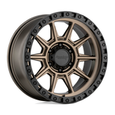 American Racing - AR202 - Bronze - MATTE BRONZE BLACK LIP - 16" x 8", 0 Offset, 5x139.7 (Bolt Pattern), 108mm HUB