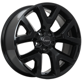 ART - Replica 105 - Black - Gloss Black - 18" x 7.5", 31 Offset, 5x110 (Bolt Pattern), 65.1mm HUB