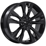 ART - Replica 126 - Black - Gloss Black - 16" x 6.5", 40 Offset, 5x100 (Bolt Pattern), 54.1mm HUB