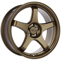 720 Form - FF6 - Bronze - Gloss Bronze - 18" x 8.5", 35 Offset, 5x114.3 (Bolt Pattern), 73.1mm HUB