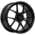 Ruffino Wheels - Chronos - Black - Gloss Black - 20" x 9", 40 Offset, 5x114.3 (Bolt Pattern), 73.1mm HUB