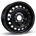 RSSW - Steel - Black - Black - 15" x 5.5", 40 Offset, 4x114.3 (Bolt Pattern), 66.1mm HUB