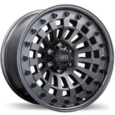 Fast HD - Shred - Gunmetal - Gloss Gunmetal - 20" x 10", 0 Offset, 6x135 (Bolt Pattern), 87.1mm HUB