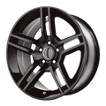 OE Creations - PR101 - Black - Gloss Black - 18" x 10", 45 Offset, 5x114.3 (Bolt Pattern), 70.7mm HUB