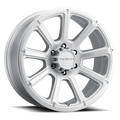 Vision Wheel Off-Road - 353 TURBINE - Silver - WINTER PAINT-SILVER( SALT RESISTANT) - 17" x 8.5", -6 Offset, 5x127 (Bolt Pattern), 78.1mm HUB