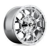 Fuel - D516 KRANK - Polished - CHROME PLATED - 20" x 9", 1 Offset, 6x135, 139.7 (Bolt Pattern), 106.1mm HUB