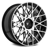 Fittipaldi Sport - FSF08 - Black - Black Machined - 20" x 9", 35 Offset, 5x120 (Bolt Pattern), 66.9mm HUB