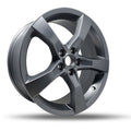 DTD - Replica - Gunmetal - Gunmetal - 17" x 7.5", 44 Offset, 5x105 (Bolt Pattern), 56.6mm HUB