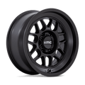 KMC Wheels - KM725 TERRA - Black - SATIN BLACK - 18" x 8.5", -10 Offset, 6x139.7 (Bolt Pattern), 106.1mm HUB