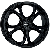 Mak Wheels - LARIO - Black - GLOSS BLACK - 18" x 8", 41 Offset, 5x110 (Bolt Pattern), 65.1mm HUB