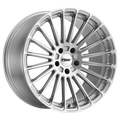 TSW Wheels - TURBINA - Gunmetal - TITANIUM SILVER W/ MIRROR CUT FACE - 19" x 8.5", 35 Offset, 5x120 (Bolt Pattern), 76.1mm HUB