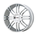 KMC Wheels - KM714 REGULATOR - Chrome - Chrome - 20" x 9", 30 Offset, 5x114.3, 120 (Bolt Pattern), 74.1mm HUB