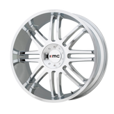 KMC Wheels - KM714 REGULATOR - Chrome - Chrome - 20" x 9", 30 Offset, 5x114.3, 120 (Bolt Pattern), 74.1mm HUB
