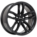 ART - Replica 36 - Black - Gloss Black - 17" x 7.5", 35 Offset, 5x112 (Bolt Pattern), 66.5mm HUB