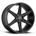 KMC Wheels - KM711 PRISM - Black - Satin Black - 20" x 10.5", 45 Offset, 5x114.3 (Bolt Pattern), 72.6mm HUB