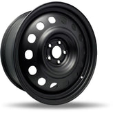 DTD - Steel - Black - Black - 19" x 7.5", 45 Offset, 5x112 (Bolt Pattern), 66.6mm HUB