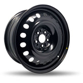 DTD - Steel Wheel - Black - Gloss Black - 18" x 7.5", 42 Offset, 5x114.3 (Bolt Pattern), 64.1mm HUB