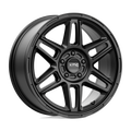 KMC Wheels - KM716 NOMAD - Black - SATIN BLACK - 18" x 8", 38 Offset, 5x110 (Bolt Pattern), 72.6mm HUB