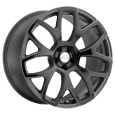 Coventry Wheels - HOLBROOK - Black - Gloss Black - 19" x 9.5", 40 Offset, 5x108 (Bolt Pattern), 63.4mm HUB