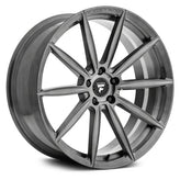 Fittipaldi Sport - FSF11 - Gunmetal - Dark Tint Brushed - 20" x 10", 40 Offset, 5x112 (Bolt Pattern), 66.6mm HUB