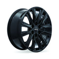 RTX Wheels - GM-01 - Black - Gloss Black - 20" x 9", 25 Offset, 6x139.7 (Bolt pattern), 78.1mm HUB - 083084