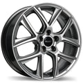 Fast Wheels - Tactic - Grey - Titanium - 16" x 6.5", 40 Offset, 5x100 (Bolt Pattern), 54.1mm HUB