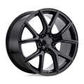 OE Creations - PR181 - Black - GLOSS BLACK - 20" x 9", 34 Offset, 5x127 (Bolt Pattern), 71.5mm HUB