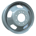 Envy Wheels - Dually Steel Wheel - Grey - GREY - 17" x 6", 136 Offset, 8x165.1 (Bolt Pattern), 121mm HUB
