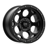 KMC Wheels - KM541 DIRTY HARRY - Black - TEXTURED BLACK - 17" x 9", -12 Offset, 5x127 (Bolt Pattern), 71.5mm HUB
