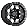 Black Rhino - RIOT - Gunmetal - MATTE BLACK - 17" x 8.5", 0 Offset, 6x135 (Bolt Pattern), 87.1mm HUB