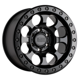 Black Rhino - RIOT - Gunmetal - MATTE BLACK - 17" x 8.5", 0 Offset, 6x135 (Bolt Pattern), 87.1mm HUB