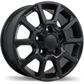 Replika - R226 - Black - Satin Black - 18" x 8", 60 Offset, 5x150 (Bolt Pattern), 110.1mm HUB