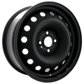 Envy Wheels - NX4 STEEL WHEEL - Black - FLAT BLACK - 16" x 6.5", 42 Offset, 4x100 (Bolt Pattern), 60.1mm HUB