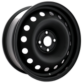 Envy Wheels - NX4 STEEL WHEEL - Black - FLAT BLACK - 16" x 6.5", 42 Offset, 4x100 (Bolt Pattern), 60.1mm HUB