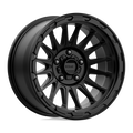 KMC Wheels - KM542 IMPACT - Black - SATIN BLACK - 17" x 9", -12 Offset, 5x127 (Bolt Pattern), 71.5mm HUB