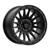 KMC Wheels - KM542 IMPACT - Black - SATIN BLACK - 17" x 9", -12 Offset, 5x127 (Bolt Pattern), 71.5mm HUB