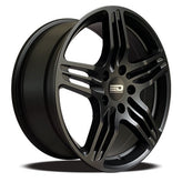 Euro Design - EP4 - Black - Matte Black - 19" x 8.5", 51 Offset, 5x130 (Bolt Pattern), 71.6mm HUB