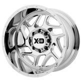 XD Series - XD836 FURY - Chrome - Chrome - 20" x 9", 0 Offset, 8x170 (Bolt Pattern), 125.1mm HUB