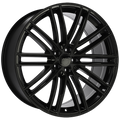 ART - Replica 278 - Black - Gloss Black - 21" x 10", 19 Offset, 5x112 (Bolt Pattern), 66.5mm HUB